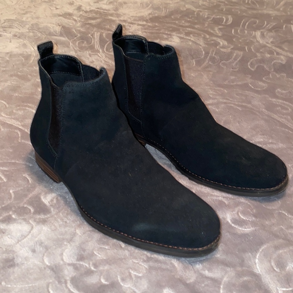 Sonoma black leather Chelsea boots, great condition only wore them once